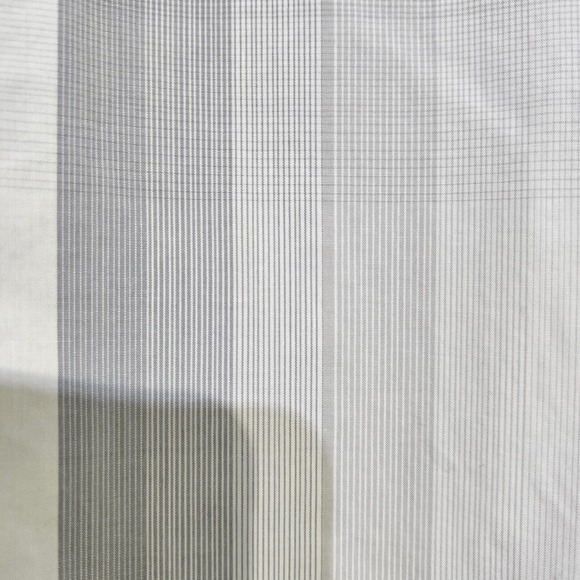 Calvin Klein Mens Shirt Size M Medium Large Plaid Gray Long Sleeve - Picture 5 of 11